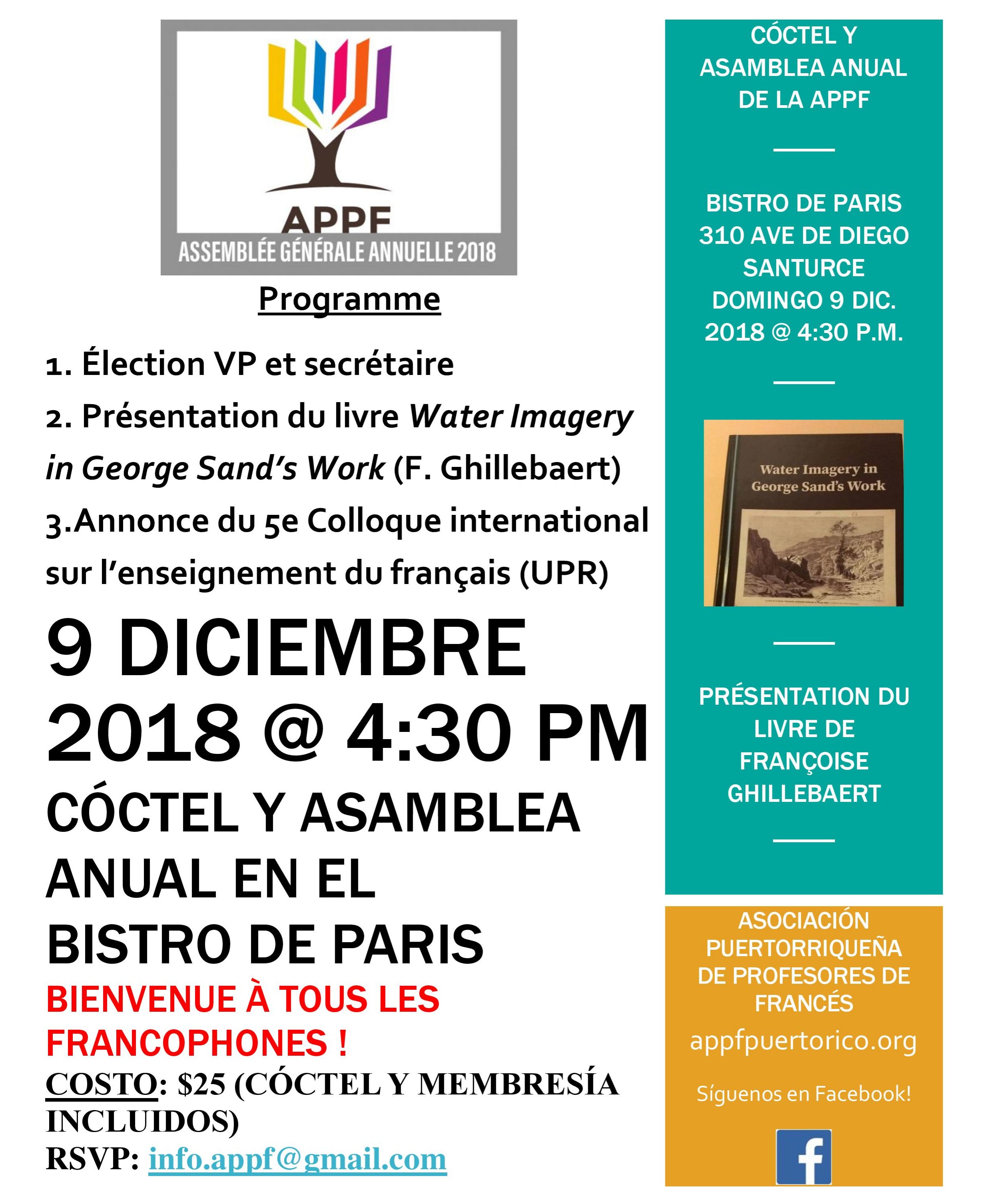 Cocktail Bistro 9 decembre 2018